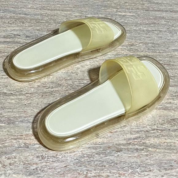 Tory Burch ivory bubble jelly Slides - Picture 10 of 16